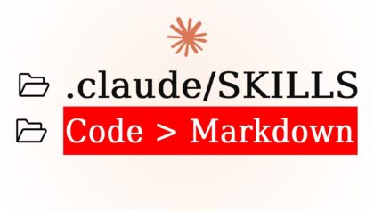 Agent Skills: Code Beats Markdown (Here’s Why)