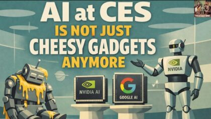 AI at CES is Not Just Cheesy Gadgets Anymore