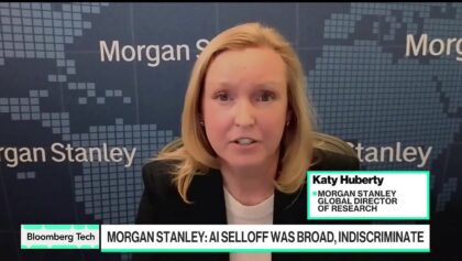 AI Fears Leading to ‘Indiscriminate’ Selloff: Morgan Stanley