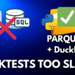 Backtests Too Slow? Fix Your Data Layer with Parquet + DuckDB