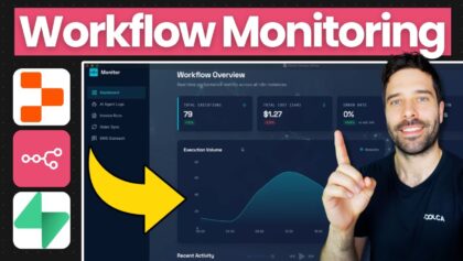 Build an n8n Workflow Monitoring Dashboard with Replit’s NEW AI Design Mode