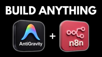 Build ANY App with Google’s Antigravity + n8n (It’s Insane)