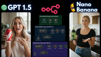 Building AI UGC Ads with n8n: GPT-1.5 vs NanoBanana Pro