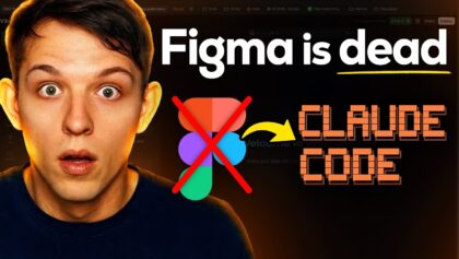 Claude Code can Design Now (Figma is officially in trouble)