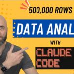 Claude Code for data analysis: 500,000 rows without writing code