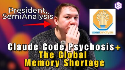 Claude Code for Finance + The Global Memory Shortage: Doug O’Laughlin, SemiAnalysis