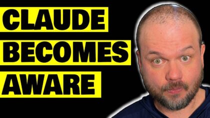 Claude JUST became AWARE
