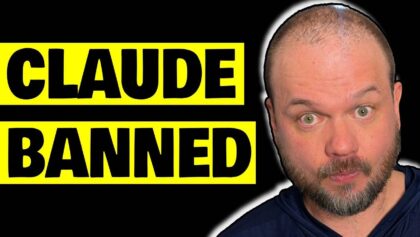 CLAUDE JUST GOT BANNED