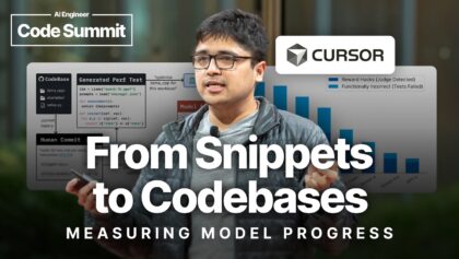 Coding Evals: From Code Snippets to Codebases – Naman Jain, Cursor