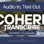 Cohere Transcribe: Local ASR Model – Audio In, Text Out in 14 Languages