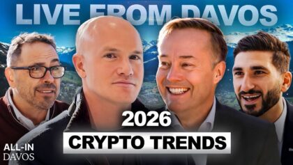 Coinbase CEO’s Top 3 Crypto Trends for 2026 + More from Davos!