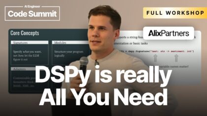 DSPy: The End of Prompt Engineering – Kevin Madura, AlixPartners