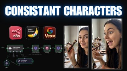 FINALLY – Create 60-Seconds AI UGC Ads with Character Consistency on AUTOPILOT (n8n Tutorial)