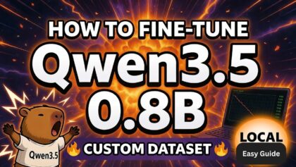Fine-Tune Qwen3.5 0.8B Locally On Your Own Dataset – Full Easy Guide
