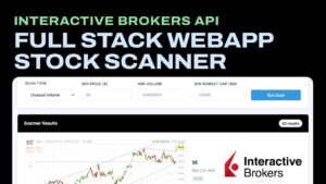 Full Stack IBKR API (3/4): Web-Based Scanner