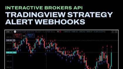 Full Stack IBKR API (4/4): TradingView Webhooks