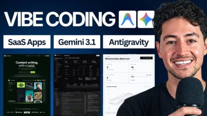 GEMINI 3.1 + ANTIGRAVITY FULL COURSE 6HRS: Vibe Coding
