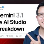 Gemini 3.1 + New AI Studio Is Here: Full Prototyping Tutorial in 18 Minutes