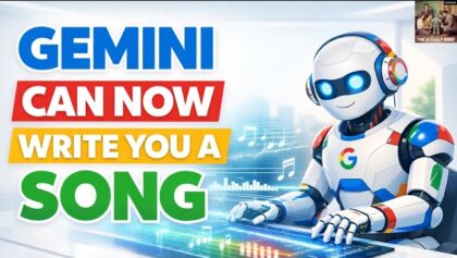 Gemini Can Now Write You a Song