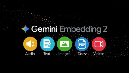 Gemini Embedding 2 – Audio, Text, Images, Docs, Videos