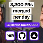 Guillermo Rauch: Vercel CEO on how v0 hit 3,200 PRs merged per day (and lets anyone ship)