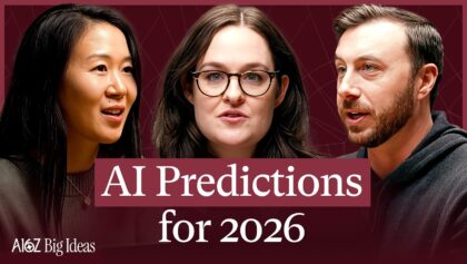 How AI Agents Will Transform in 2026 (a16z Big Ideas)