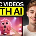 How to Make AI Music Videos From Suno AI Songs (AI Lyric Video Tutorial)