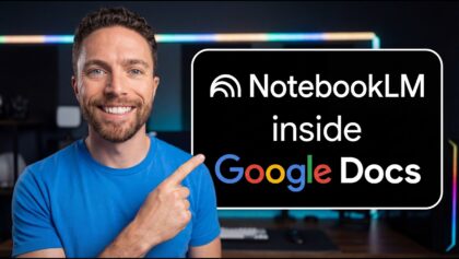 How To Use NotebookLM In Google Docs + Sheets!