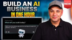 I Built a Real AI App in 60 Minutes (No Coding)