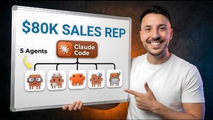 I Built An $80K Sales Rep With Claude Code — It’s FREE