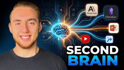 I Built My Second Brain with Claude Code + Obsidian