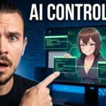 I Coded an AI Waifu that Controls My PC (Claude Cowork + ThreeJS)