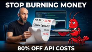 I cut my OpenClaw API bill by 80% with one config change