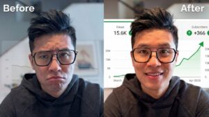 I Replaced All 66 of My Youtube Thumbnails With AI