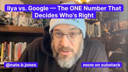 Ilya vs. Google – The ONE Number That Decides Who's Right