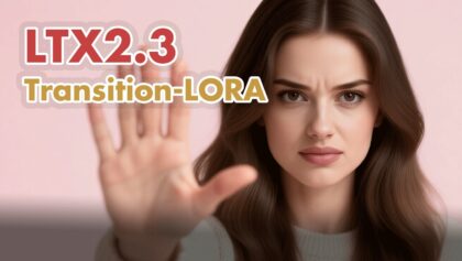 ltx2.3 -3 Steps to Perfect  Transfers & Transitions|The Secret LoRA for Seamless Video Transitions