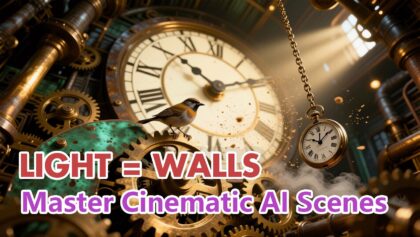 Master Cinematic AI Scenes: The 4-Step “Shell & Cut” Formula