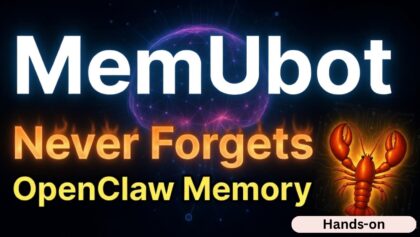 memUbot: Give Your OpenClaw Agent a Memory It Never Loses