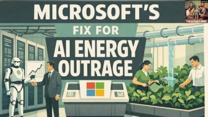 Microsoft’s Plan to Make People Less Angry About AI and Electricity