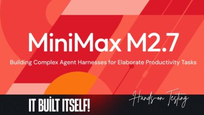 MiniMax M2.7 — The AI That Helped Build Itself – So I Put It to the Test