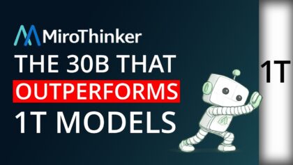 MiroThinker 1.5 – The 30B That Outperforms 1T Models