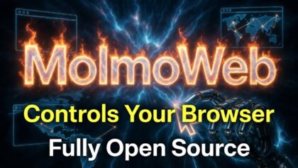 MolmoWeb – Fully Open Multimodal Web Agents – Control Browser Locally