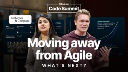 Moving away from Agile: What’s Next – Martin Harrysson & Natasha Maniar, McKinsey & Company