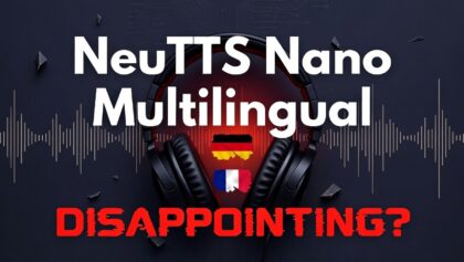 NeuTTS Nano Multilingual: Great Idea, Disappointing Execution