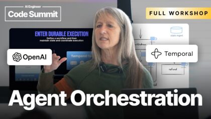 OpenAI + @Temporalio : Building Durable, Production Ready Agents – Cornelia Davis, Temporal