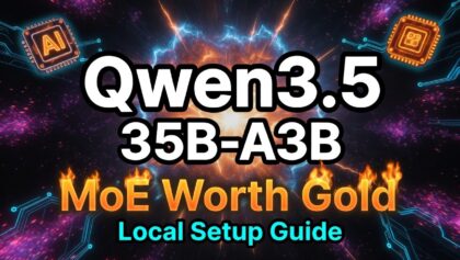 Qwen3.5-35B-A3B: A MoE Worth Gold – Full Local Setup Guide