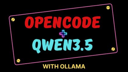 Qwen3.5 + OpenCode + Ollama: Easy Setup Guide for Local AI Coding Agent