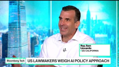 Silicon Valley Congressman Calls for National AI Policy