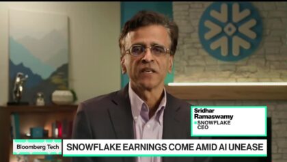 Snowflake Earnings Ease AI Fears