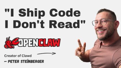 The creator of Clawd: “I ship code I don’t read”